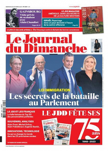 Le Journal du Dimanche - 29 Octobre 2023