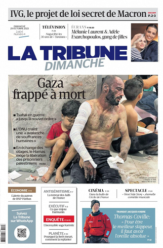 La Tribune Dimanche - 29 Octobre 2023