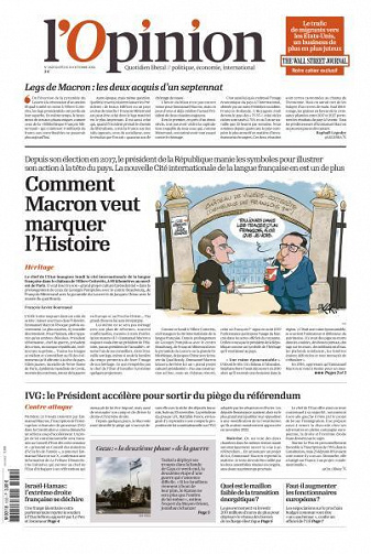 L’Opinion - 30 Octobre 2023