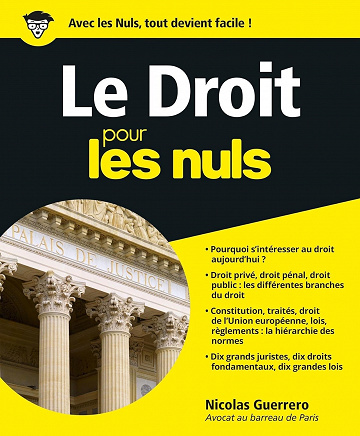 Le Droit pour les Nuls - Nicolas Guerrero (2015)