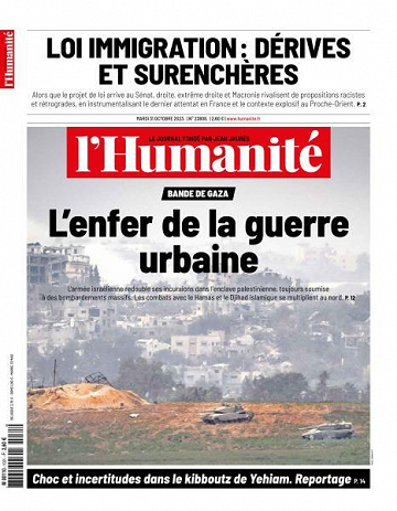 L’Humanite - 31 Octobre 2023