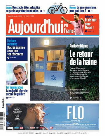Aujourd’hui en France - 31 Octobre 2023