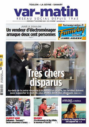Var-Matin (3 éditions) - 1er Novembre 2023