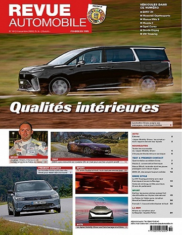 Revue Automobile N°44 Du 2 au 8 Novembre 2023