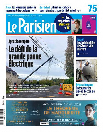 Le Parisien - 3 Novembre 2023
