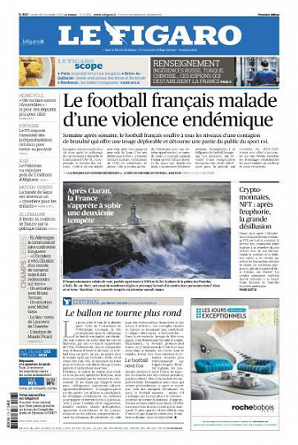 Le Figaro du Vendredi 3 Novembre 2023