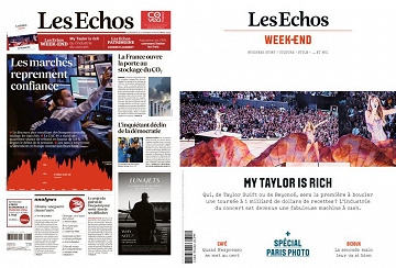 Pack Les Echos + Les Echos Week-end - Vendredi 3 Novembre 2023