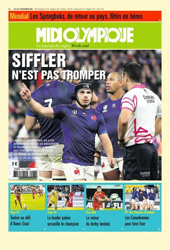 Midi Olympique Vert - 3 Novembre 2023