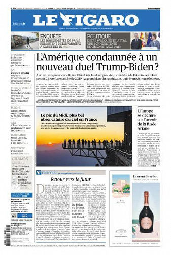 Le Figaro du Samedi 4 et Dimanche 5 Novembre 2023