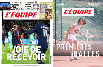 L’equipe du Samedi 4 Novembre 2023