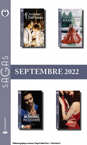 Pack Mensuel Harlequin Sagas Septembre 2022 - Collectif (2023)