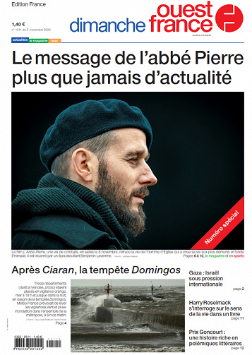 Ouest-France (+ Magazine, Jeux) du Dimanche 5 Novembre 2023