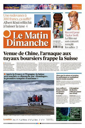 Le Matin Dimanche - 5 Novembre 2023