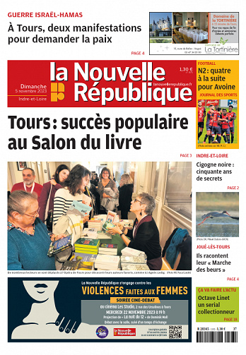 La Nouvelle République - Dimanche 5 Novembre 2023