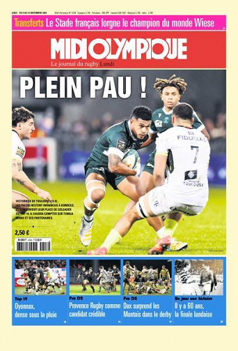 Midi Olympique Rouge - 6 Novembre 2023
