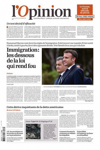 L’Opinion - 6 Novembre 2023