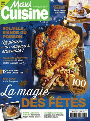Maxi Cuisine - Novembre-Décembre 2023