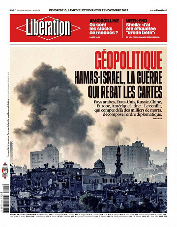 Libération du Vendredi 10 et Dimanche 12 Novembre 2023