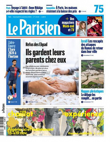Le Parisien - 10 Novembre 2023