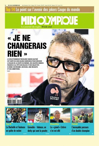 Midi Olympique Vert - 10 Novembre 2023