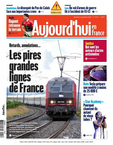 Aujourd’hui en France - 11 Novembre 2023
