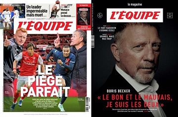Pack L’Equipe + L’Equipe Magazine - 11 Novembre 2023