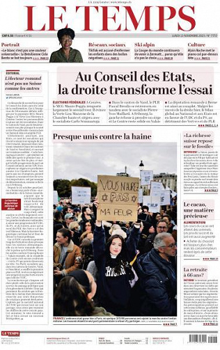Le Temps - 13 Novembre 2023