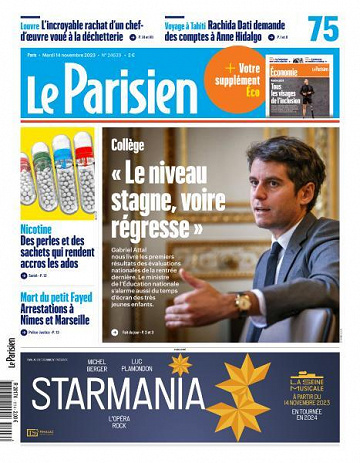 Le Parisien - 14 Novembre 2023
