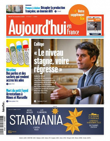 Aujourd’hui en France - 14 Novembre 2023