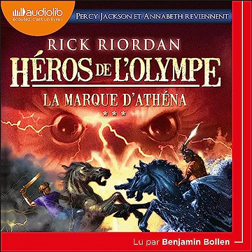 La Marque d'Athéna - Héros de l'Olympe 3 - Rick Riordan (2023)