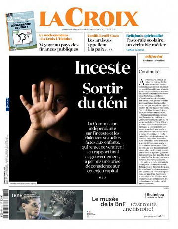 La Croix - 17 Novembre 2023