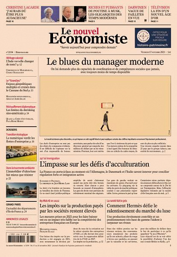 Le nouvel Economiste - 17 Novembre 2023