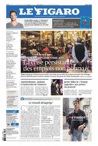 Le Figaro du Samedi 18 et Dimanche 19 Novembre 2023