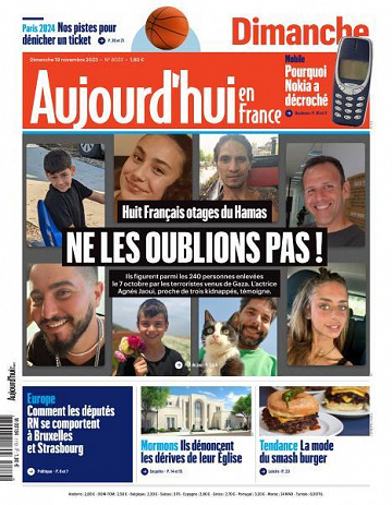 Aujourd’hui en France - 19 Novembre 2023