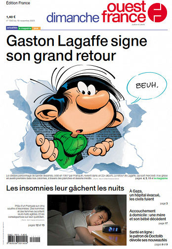 Ouest-France (+ Magazine, Jeux) du Dimanche 19 Novembre 2023