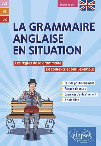 La grammaire anglaise en situation A2 B1 B2 - Sophie Sebah (2023)