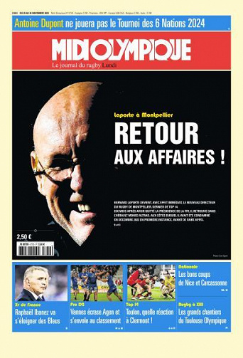 Midi Olympique Rouge - 20 Novembre 2023