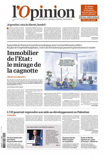 L’Opinion - 21 Novembre 2023