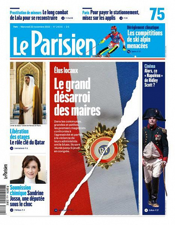 Le Parisien - 22 Novembre 2023