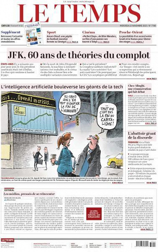 Le Temps - 22 Novembre 2023