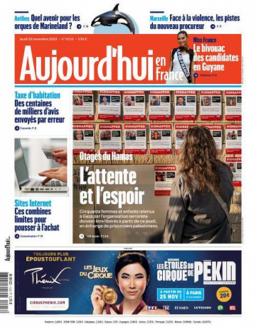 Aujourd’hui en France - 23 Novembre 2023
