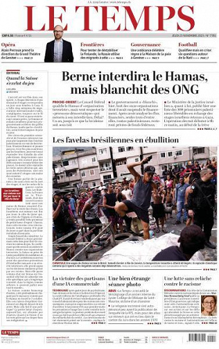 Le Temps - 23 Novembre 2023