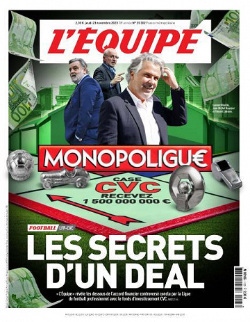 L’equipe du Jeudi 23 Novembre 2023