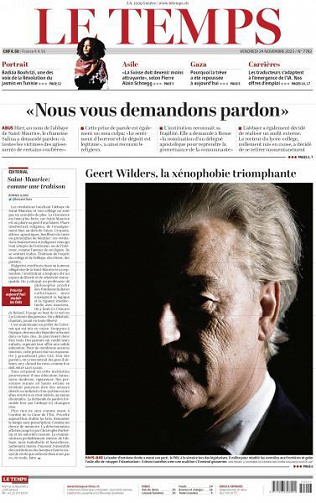 Le Temps - 24 Novembre 2023