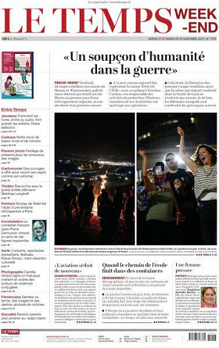 Le Temps - 25-26 Novembre 2023