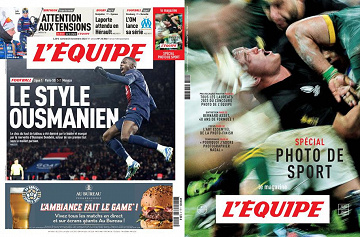 Pack L’Equipe + L’Equipe Magazine - 25 Novembre 2023