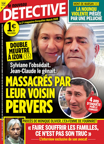Le Nouveau Détective n°2150 Du 22 Novembre 2023