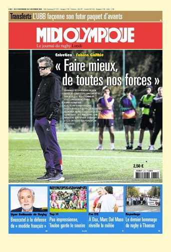 Midi Olympique Rouge - 27 Novembre 2023
