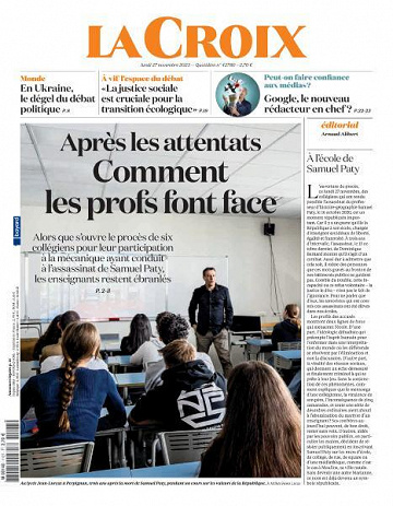La Croix - 27 Novembre 2023