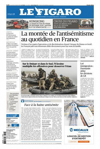 Le Figaro du Mardi 28 Novembre 2023